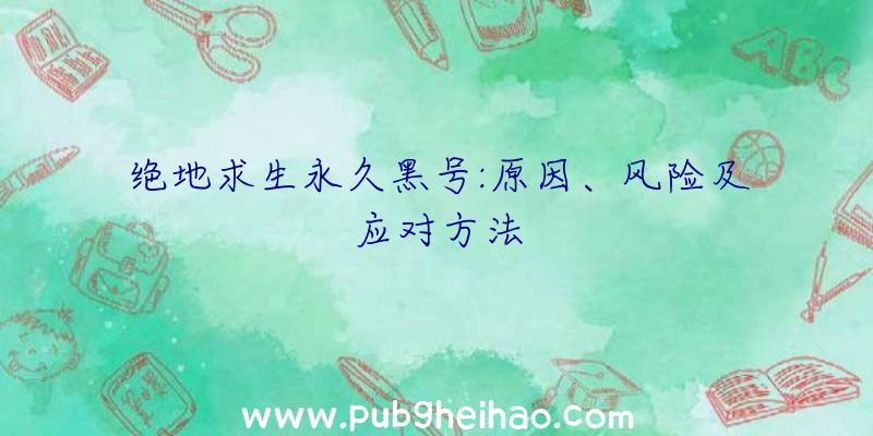 绝地求生永久黑号:原因、风险及应对方法