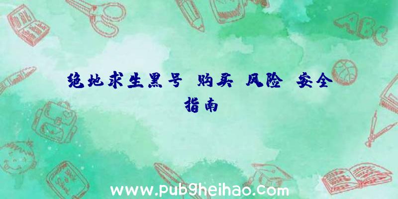 绝地求生黑号：购买、风险及安全指南